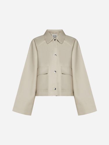 Totême Cotton Jacket - Totême - Modalova