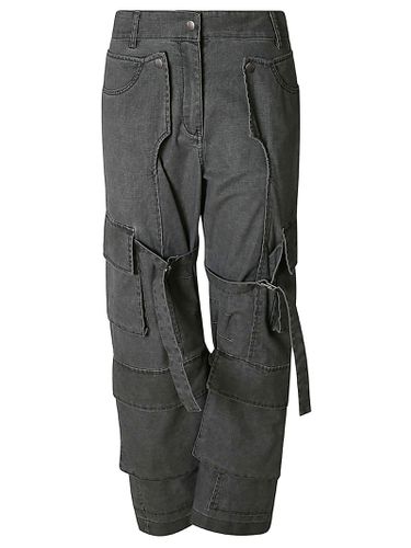 Multi Pockets Layered Cargo Pants - Acne Studios - Modalova