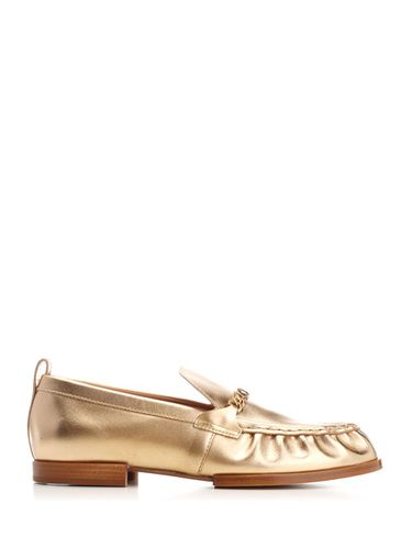 Tod's Loafer With Gold Horsebit - Tod's - Modalova