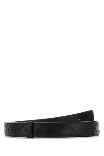 Bottega Veneta Black Leather Belt - Bottega Veneta - Modalova