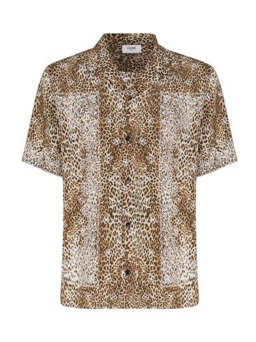 Printed Short-sleeved Shirt - Celine - Modalova