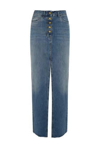 Elisabetta Franchi Long Denim Skirt - Elisabetta Franchi - Modalova