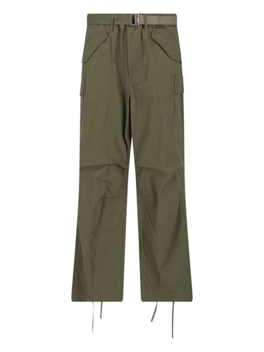 Sacai Belt Detail Pants - Sacai - Modalova