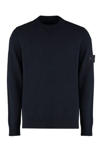 Ghost - Virgin Wool Crew-neck Sweater - Stone Island - Modalova