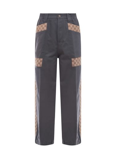 Gucci Cotton Gg Cargo Pants - Gucci - Modalova