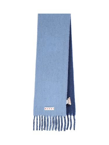 Marni Reversible Wool Blend Scarf - Marni - Modalova