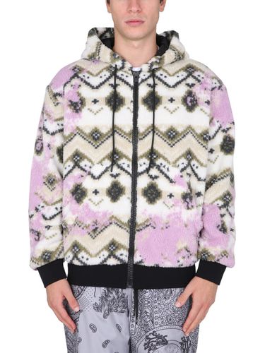 MSGM Fleece Sherpa Jacket - MSGM - Modalova