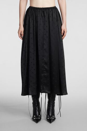 Balenciaga Skirt In Black Viscose - Balenciaga - Modalova