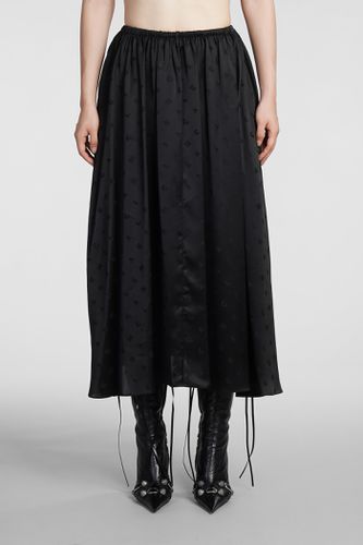Balenciaga Skirt In Black Viscose - Balenciaga - Modalova