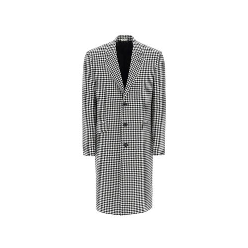 Pied-de-poule Wool Coat - Alexander McQueen - Modalova