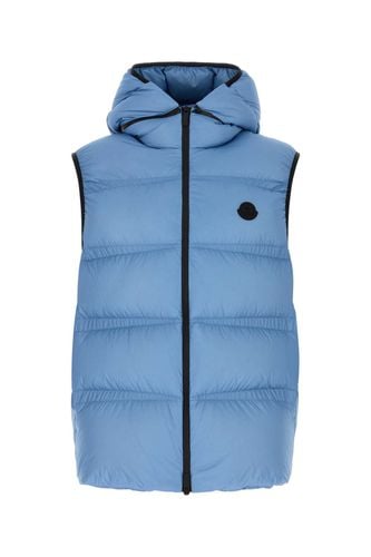 Light Blue Nylon Lausen Down Jacket - Moncler - Modalova