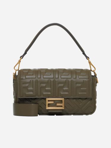 Ff Nappa Leather Baguette Medium Bag - Fendi - Modalova