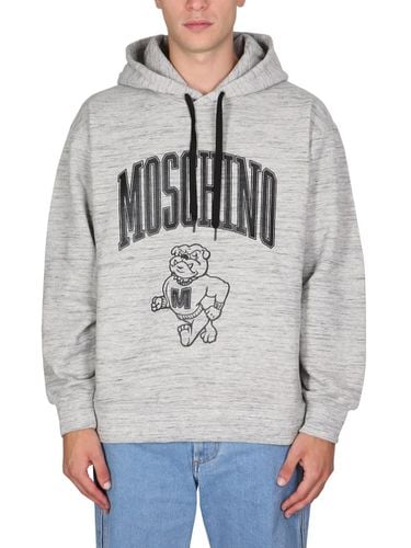Moschino Sweatshirt With Logo Print - Moschino - Modalova