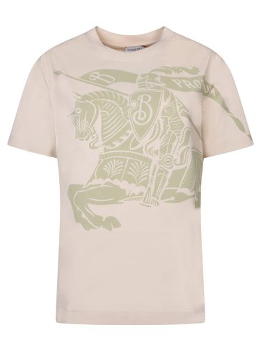 Burberry Knight Soap Beige T-shirt - Burberry - Modalova