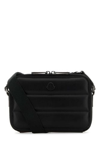 Black Leather Horizontal Crossbody Bag - Moncler - Modalova