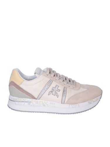 Premiata Conny Taupe Sneakers - Premiata - Modalova