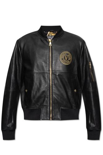 Jacket With Logo - Versace Jeans Couture - Modalova