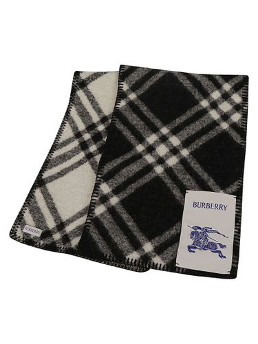 Burberry Tri Bar Check Scarf - Burberry - Modalova