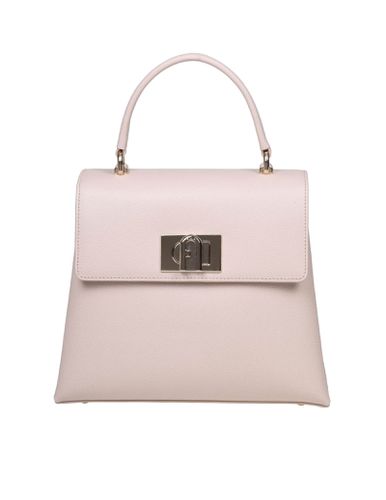 Handbag In Powder Color Leather - Furla - Modalova