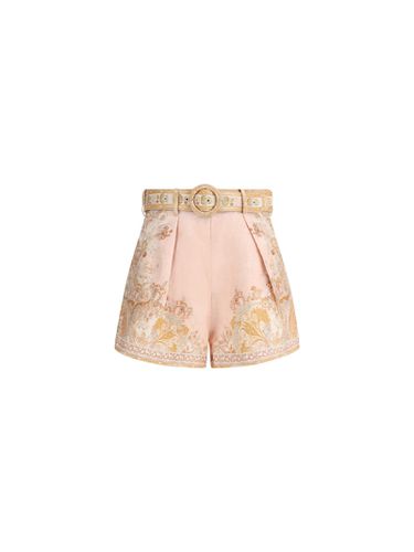 Zimmermann Acacia Tuck Shorts - Zimmermann - Modalova