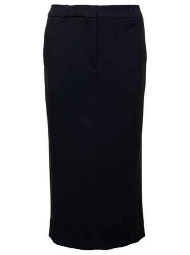 Midi A-line Skirt With Monile Detail - Brunello Cucinelli - Modalova