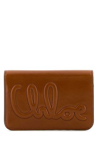 Chloé Caramel Leather Wallet - Chloé - Modalova