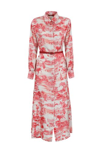 Svelto Shirt Dress In Silk With Print - Max Mara Studio - Modalova