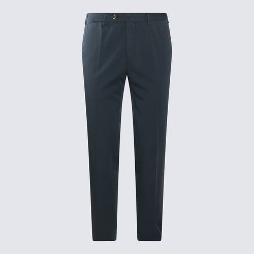 PT Torino Dark Blue Cotton Pants - PT Torino - Modalova