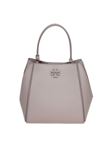 Mcgraw Small Bucket Bag In Color Leather - Tory Burch - Modalova