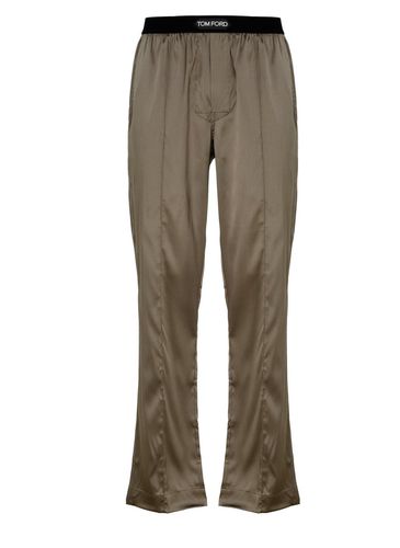 Logo Waist Satin Pajama Trousers - Tom Ford - Modalova