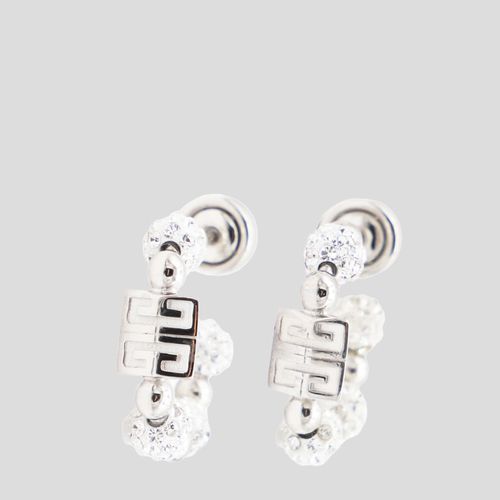 Givenchy Silver Brass Earrings - Givenchy - Modalova