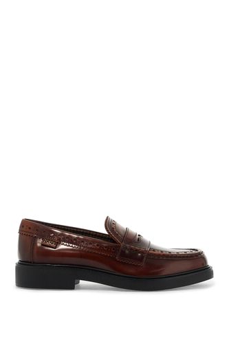 Tod's Leather Brogue Loafers - Tod's - Modalova