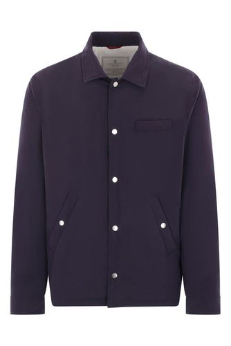 Water-resistant Shirt-style Padded Jacket - Brunello Cucinelli - Modalova