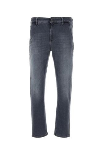 Dark Grey Stretch Denim Indie Jeans - PT Torino - Modalova