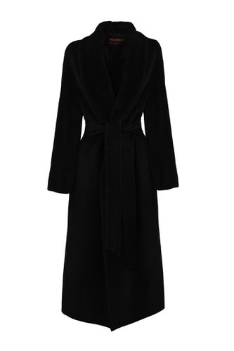 Usa Coat In Alpaca And Wool - Max Mara Studio - Modalova