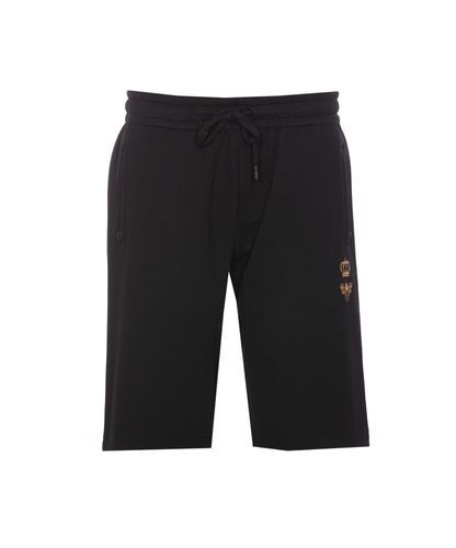 Embroidered Jogging Shorts - Dolce & Gabbana - Modalova