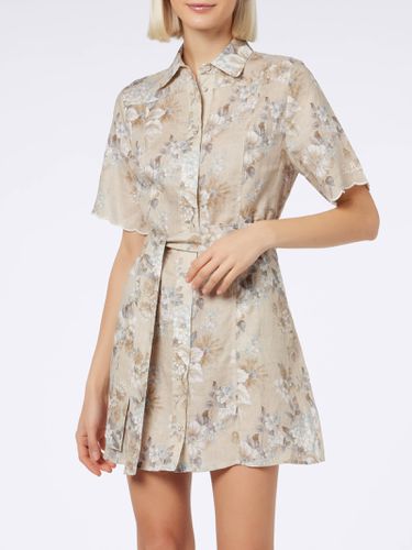 Woman Flower Linen Dress Hermione - MC2 Saint Barth - Modalova