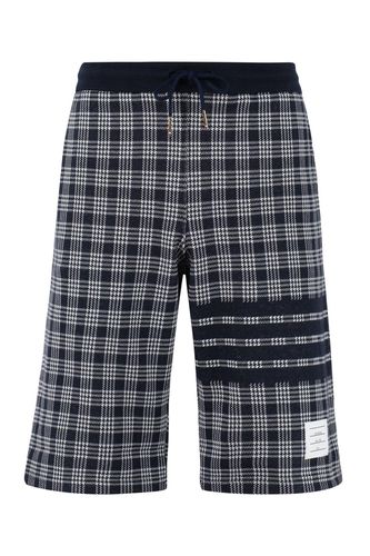 Bar Striped Checked Shorts - Thom Browne - Modalova