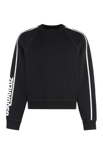 Cotton Crew-neck Sweatshirt - Dsquared2 - Modalova