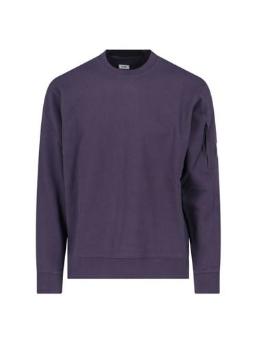 C. P. Company diagonal Raised Fleece Sweatshirt - C.P. Company - Modalova