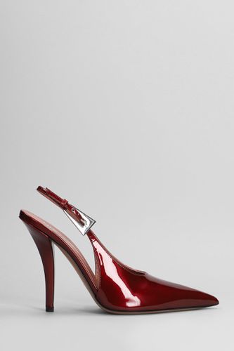 Jessica Slingbac 105 Pumps In Patent Leather - Paris Texas - Modalova