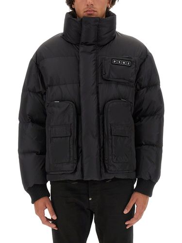 Dsquared2 Down Jacket With Logo - Dsquared2 - Modalova