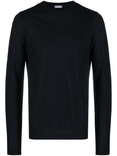 Zanone Long Sleeves T-shirt - Zanone - Modalova
