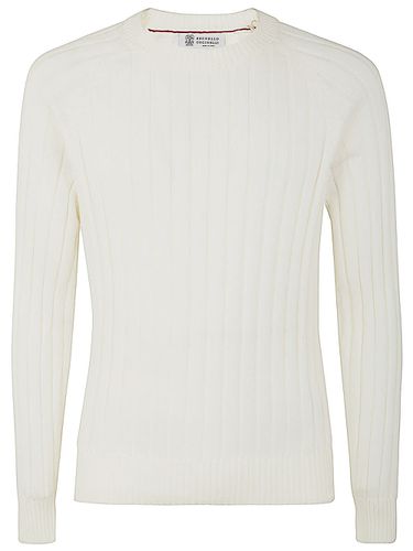 Long Sleeves Sweater - Brunello Cucinelli - Modalova