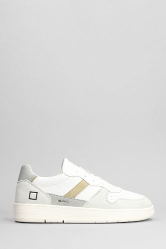 D. A.T. E. Court 2.0 Sneakers In Suede And Leather - D.A.T.E. - Modalova