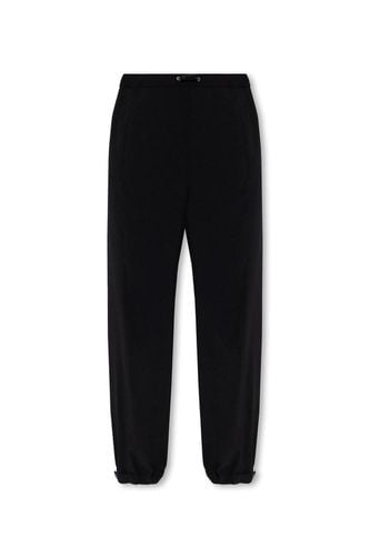 Relaxed Fitting Straight Leg Trousers - Moncler - Modalova