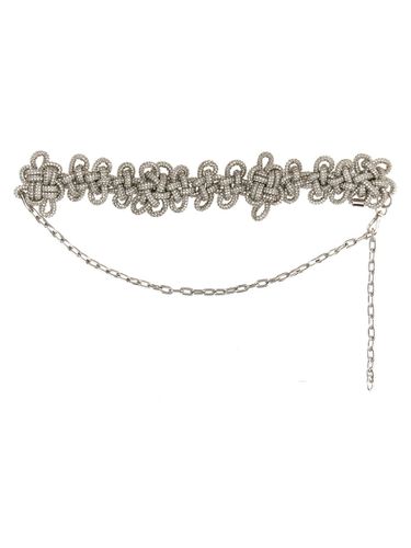 Kara Crystal Knot Belt - Kara - Modalova