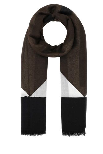 Printed Modal Blend Scarf - Saint Laurent - Modalova