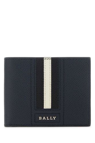 Bally Navy Blue Leather Wallet - Bally - Modalova