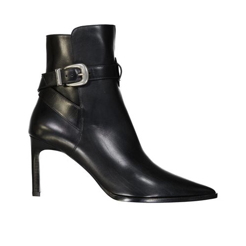Celine Jodphur Leather Boots - Celine - Modalova